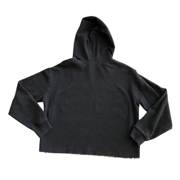 Victorias‎ Secret PINK Gray Cropped Hoodie - Picture 5 of 5